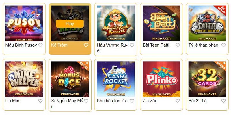Chuyên trang sở hữu sảnh game cực khủng và hấp dẫn